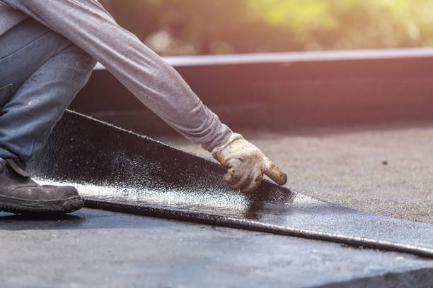 Professional Waterproofing technician working in Dresden, OH
